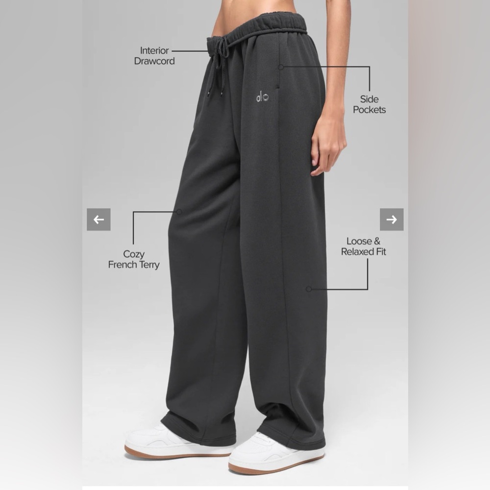 ALO Accolade Straight Leg Sweatpant - Picture 2 of 9